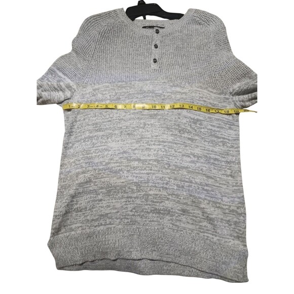 KENNETH COLE NEW YORK COTTON ACRYLIC BUTTONS FRONT MEN'S SWEATER SZ M - Picture 2 of 7